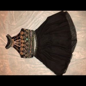 2 piece homecoming dress